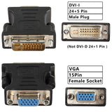 Adaptador DVI a VGA 24-5pin