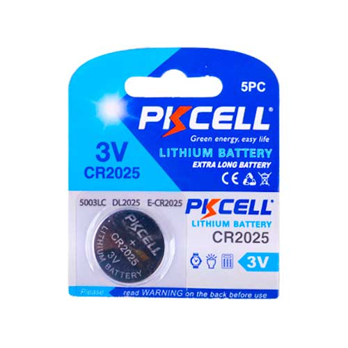 Pilas CR2025 Pkcell