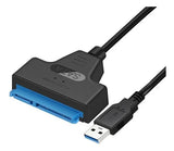Cable Usb 2.0 a Lector de Disco Duro *Cable negro*