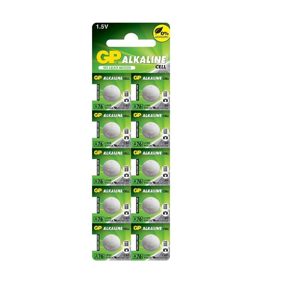 Pilas A76 LR44 Gp