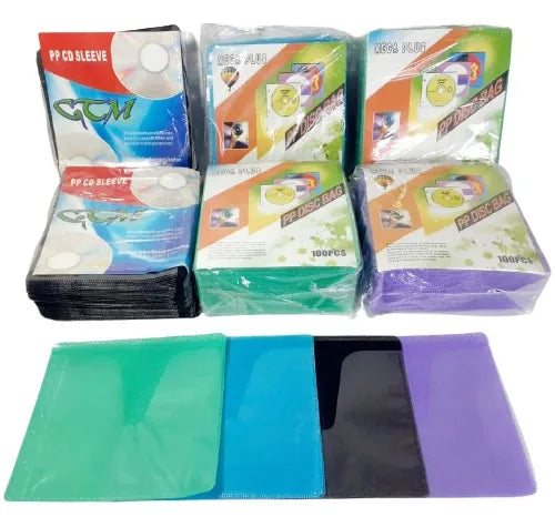 Felpa para Cds paq 100
