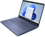 HP 14-cf2111wm 14" HD Laptop Intel Celeron N4120 1.1GHz 4GB RAM 64GB SSD Wi-Fi Bluetooth Webcam Windows 11 Home