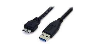 Cable Usb 2.0 a Lector de Disco Duro *Cable negro*