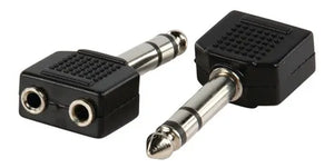 Adaptador 2 Jack hembra a 3.5 wash