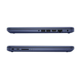 HP 14-cf2111wm 14" HD Laptop Intel Celeron N4120 1.1GHz 4GB RAM 64GB SSD Wi-Fi Bluetooth Webcam Windows 11 Home