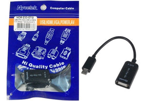 Cable OTG micro a USB NYCETEK